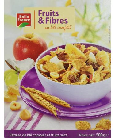 Belle France Cereals Fruits/Fibers 500 g - Pack of 3