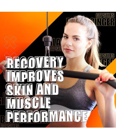 Buy Black Ginger for Men Capsules 500 mg - Vegan Kaempferia Parviflora Extract for Enhanced Endurance & Performance - 100 Count - Buy Online on GoSupps.com