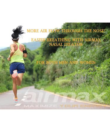 Airmax Sport Nasal Dilators Trial Pack - Improve Airflow - Blue Transparent - Small & Medium Sizes - Buy Online on GoSupps.com
