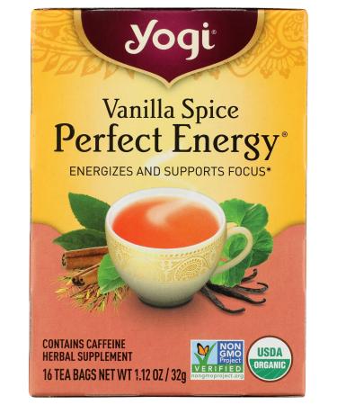 Yogi Yogi Tea Perfect Energy Vanilla Spice 16 Tea Bags 32 g