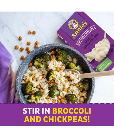 Annie's Organic Shells & White Cheddar Macaroni and Cheese - 12 Pack  6oz each - Buy Online on GoSupps.com