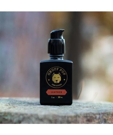 Buy Gruff Pup Beard Oil - Leather Scent - 1oz | Best Grooming for Dogs & Men | International Shipping Available - Buy Online on GoSupps.com