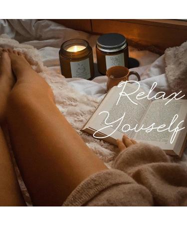 TRINIDa SLEEP & RELAX Lavender Scented Candle - Natural Soy Wax Aromatherapy Gift for Her - Buy Online on GoSupps.com