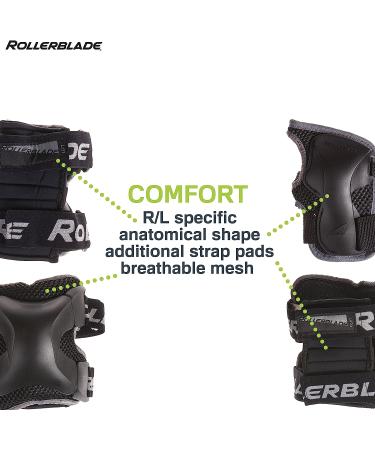 Rollerblade X-Gear Adult Wristguard Protective Gear - Black, Large | Inline Skating Unisex - Buy Online on GoSupps.com