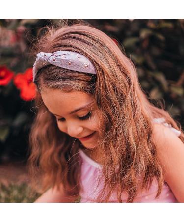 Sparkly Purple Rhinestone Knot Headband for Girls by FROG SAC - Hair Accessories for Kids - Buy Online on GoSupps.com