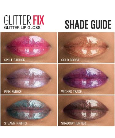 Maybelline New York Lip Studio Glitter Fix Glitter Lip Gloss - Steamy Nights 0.17 Fl Oz - Buy Online on GoSupps.com