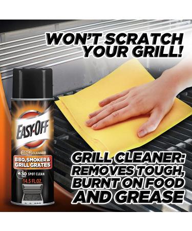 Easy-Off BBQ Grill Cleaner 14.5 oz Aerosol Can - Pack of 1 - Buy Online on GoSupps.com