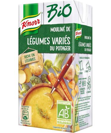 Knorr Organic Liquid Soup Pureed Mixed Vegetables from the Vegetable Garden 50 cl - Buy Online on GoSupps.com