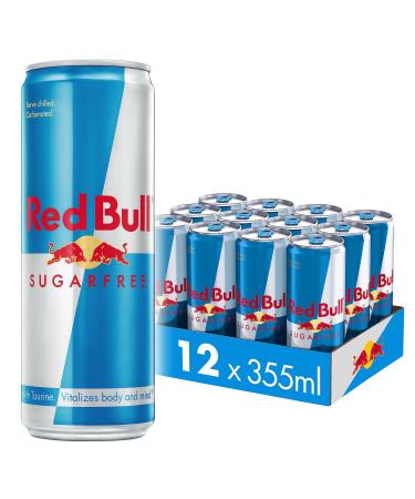 Red Bull Red Bull 12 x Sugar Free Energy Drinks 355ml