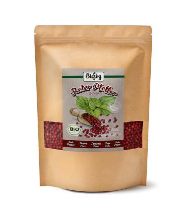 Biojoy ORGANIC red pepper whole (500 g) red pepper berries for mill (Schinus terebinthifolia) 500 gr