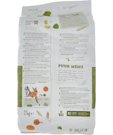 Witte Molen Pure Complete Food for Rabbits 2 kg without preservatives artificial colours or flavours All the nutrients p - Buy Online on GoSupps.com