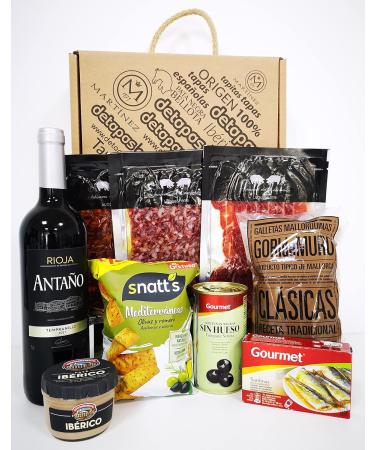 PresentBox Tapas Evening for Two | Gourmet Gift for Spain Fans | Unique Tapas Experience - Buy Online on GoSupps.com