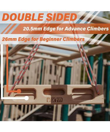 VIXYN Hangboard for Rock Climbing - Fingerboard Trainer for Grip Strength | Hand, Wrist, and Forearm Strengthener - Buy Online on GoSupps.com