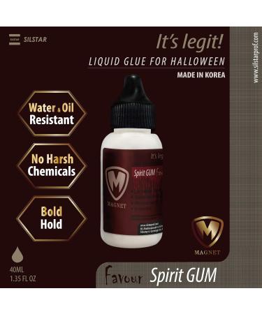 Magnet Spirit Gum 1.35oz - Korean Made PROSTHETICS Glue for Makeup & Theatrical FX Adhesive - International Shipping Available - Buy Online on GoSupps.com