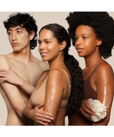 Powder & Cotton Native Body Wash 18 oz - 2 Pack | Sulfate, Paraben, & Dye Free Natural Body Wash for Soft, Hydrated Skin - Men & Women - Buy Online on GoSupps.com