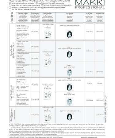  Makki MAKKI Hair Colour Cream - Shade No. 6.7 Chocolate Brown - Large 100ml - Buy Online on GoSupps.com