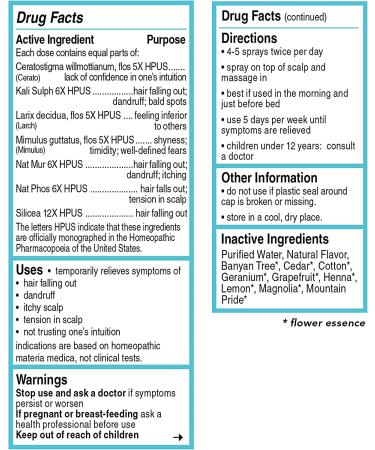 Siddha Remedies Healthy Hair - Hair Growth & Dandruff Treatment | Homeopathic Solution w Cell Salts - Buy Online on GoSupps.com
