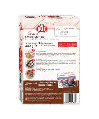 Call Chocolate Muffins Baking Mix - 8 Pack with Chocolate Flakes & 12 Muffin Shapes - Perfect for Cupcakes International Shipping Available - Buy Online on GoSupps.com