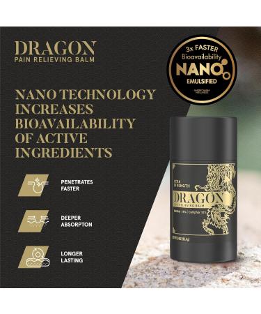 Dragon Pain Relief Balm 3.4oz | Extra Strength Muscle & Joint Relief for Back Elbows Feet & More | Fast International Shipping - Buy Online on GoSupps.com
