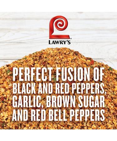Lawry's Cracked Pepper Garlic & Herb Rub 24 oz - Flavorful Seasoning for Beef and Pork - Buy Online on GoSupps.com