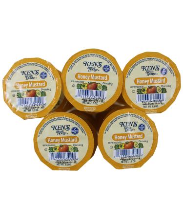Ken's Steakhouse Honey Mustard Dressing 1.5 oz Dip Cups (Pack of 25)