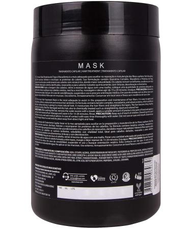 INOAR Macadamia Oil Premium Mask - Intense Hair Conditioning & Moisturizing (2lbs/1kg) - Buy Online on GoSupps.com