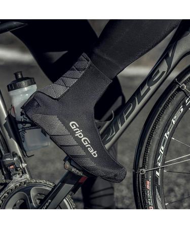 GripGrab Ride Winter Neoprene Road Cycling Shoe Covers XL - Black | Waterproof Thermal Overshoes for Cold Weather - Buy Online on GoSupps.com