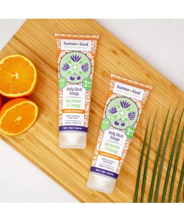 Human+Kind Coconut Oil Body Wash - Moisturizing Soap for Dry Sensitive Skin - 3 Fresh Scents - Orange Grapefruit, Apple & Herbs - 8.45 oz - Buy Online on GoSupps.com