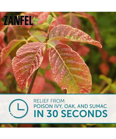 ZANFEL Poison Ivy, Oak & Sumac Wash - 3 Pack (1 fl oz/29 ml) Solution for Reaction from Exposure - Best for Poison Ivy, Oak, Sumac - Buy Online on GoSupps.com