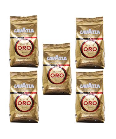 Lavazza Lavazza Qualita Oro Lot de 5 haricots entiers 1000 g