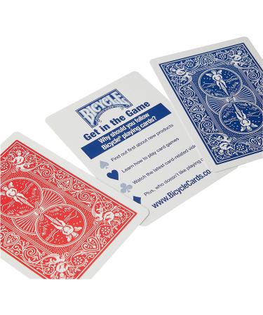 Bicycle Standard Jumbo Playing Cards - 4 Pack for Poker, Rummy, Euchre, Pinochle | High-Quality Card Games Deck - Buy Online on GoSupps.com