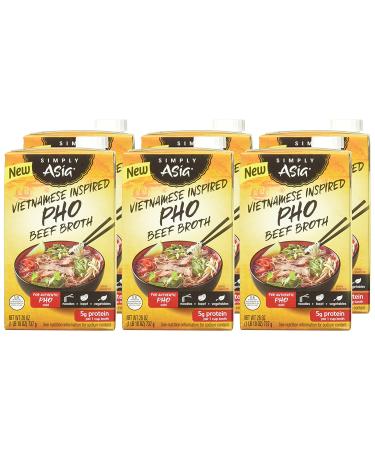 Simply Asia Vietnamese Inspired Pho Beef Broth  1.62 Pound (Pack of 6) - Buy Online on GoSupps.com