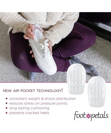 Foot Petals Heel Cups | Prevent Cracked Heels and Stabilize Women's Closed Back Heels - Buy Online on GoSupps.com