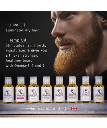 BeardKeeper Premium Beard Oil | Natural & Organic | Best Beard Moisturizer (Orange Chocolate Zest 30ml) - Buy Online on GoSupps.com