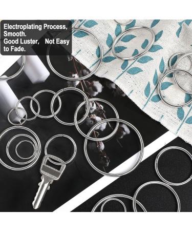 90Pcs 6 Sizes Silver Metal O Rings Multi-Purpose Heavy Duty Round Ring for Hardware Bags Belts Dog Leashes Hanging Basket DIY Craft Supplies  15mm  20mm  25mm  32mm  38mm  50mm 0.59in 0.78in 0.98in 1.25in 1.49in 1.96in - Buy Online on GoSupps.com