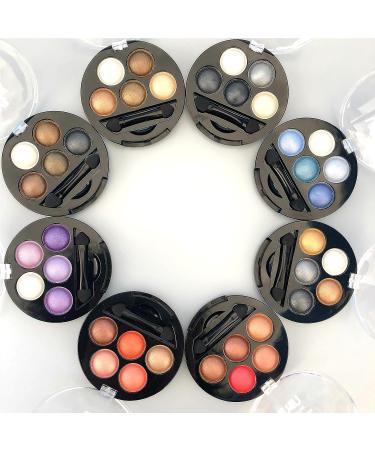 Mallofusa Professional Eye Shadow Palette - Metallic Shimmer Eyeshadow Powder in Taupe Craze - 5 Colors, 4.7oz - Buy Online on GoSupps.com