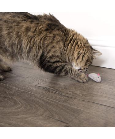 SmartyKat Skitter Critters Catnip Cat Toys - Gray/Cream (3 Count) | Pack of 1 - Buy Online on GoSupps.com