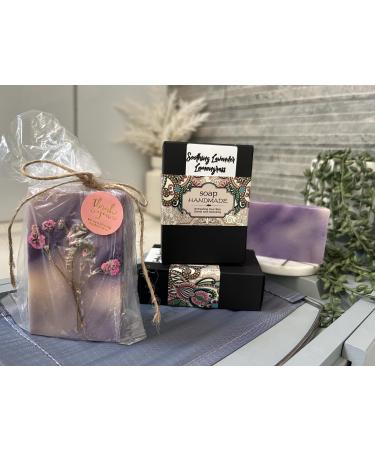 Organic Soap by Serenity at Last (Soothing Lavender Lemongrass)