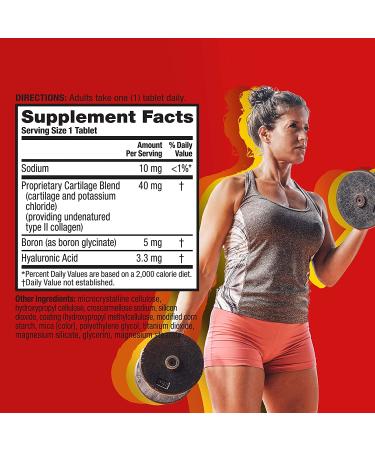 Move Free Ultra Triple Action Joint Support Supplement - 64 Tablets - Type II Collagen, Boron, Hyaluronic Acid - Joint Comfort, Cartilage & Bone Support - 1 Tiny Pill Daily - Buy Online on GoSupps.com