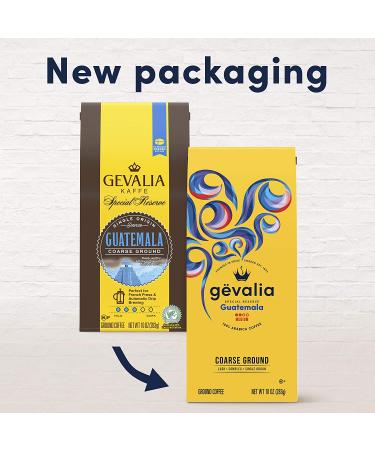 Gevalia Special Reserve Guatemala Coarse Ground Coffee - 10 oz Bag - Buy Online on GoSupps.com