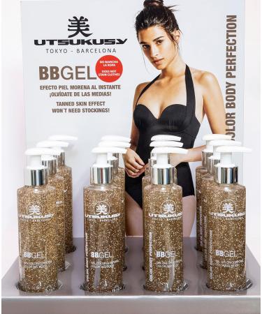 Utsukusy Body gel with BB cream effect 200 ml moisturizing care for a radiant complexion - Buy Online on GoSupps.com