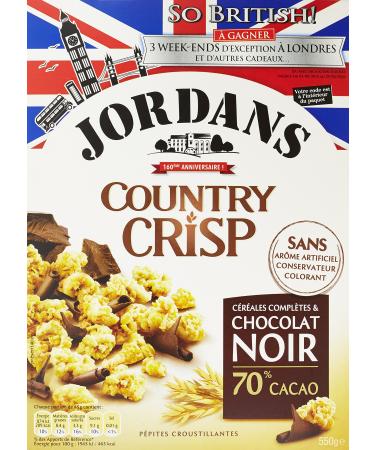 Jordans Country Crisp Dark Chocolate Cereal 550g