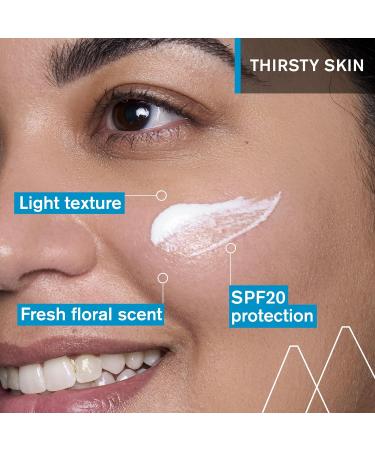 Uriage Daily Face Cream with Hyaluronic Acid & SPF20 40ml - Boosts Hydration & Moisturizes Skin - Refreshing Texture With Thermal Water - Non-Comedogenic - All Skin Types - Buy Online on GoSupps.com