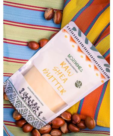Northshea Raw Shea Butter 16oz | 100% Pure African Unrefined Moisturizer for Skin, Face, Body & Hair | Ideal for Soap Making, DIY Lotions, Oils, and Lip Balms - Buy Online on GoSupps.com
