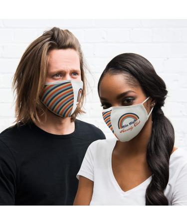 Weddingstar 3 Pack Washable Cloth Face Mask Reusable and Adjustable with Filter Pocket 1 count (Pack of 3) Travel - Buy Online on GoSupps.com