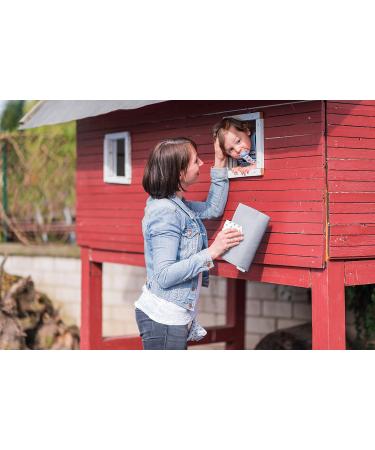 Filia & Filius Baby Diaper Bag Set with Pacifier Bag & Strap - Gray Stars | Stylish & Functional Diaper Bags for On-the-Go Parents - Buy Online on GoSupps.com