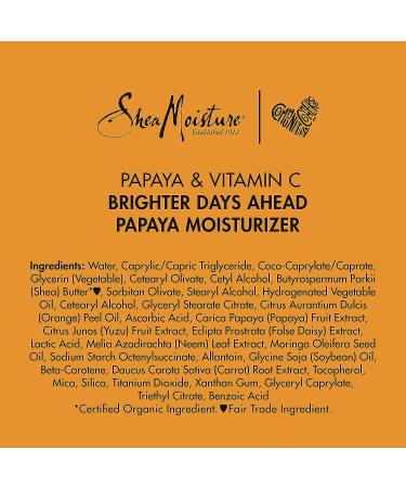 SheaMoisture Papaya and Vitamin C Face Moisturizer for Dull, Uneven Skin - 3.2 oz - Buy Online on GoSupps.com