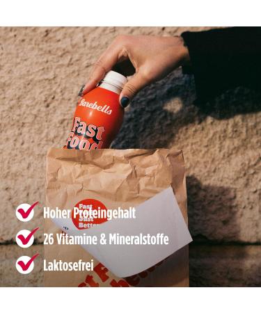 Shop Barebell's Delicious Lactose-Free Meal Replacement - 36g Protein per Portion 500ml x 12 (Strawberry) - Enriched with Vitamins & Minerals - Buy Online on GoSupps.com