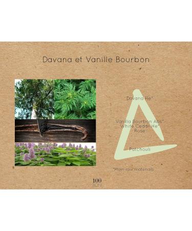 100BON Davana & Vanille Burbon Davana & Vanilla Fragrance for Women & Men Energizing Organic Fragrance - Fruity Licorice & Sweet Notes Fragrance - 100% Natural Fragrance Travel Spray 0.5 Fl Oz 0.5 Fl Oz (Pack of 1) - Buy Online on GoSupps.com