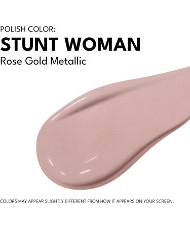 Red Carpet Manicure Fortify & Protect Rose Gold Metallic Gel Polish for Strong Healthy Nails - Infused with Vitamin A & Biotin - (Stunt Woman) Led Nail Gel Color 0.3 Fl Oz - Buy Online on GoSupps.com